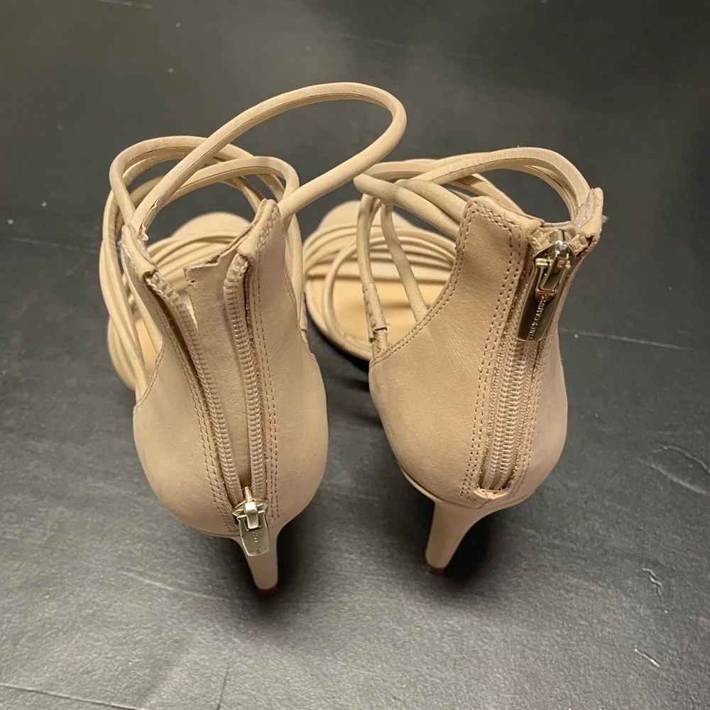 Vince Camuto Strappy Heels – Cream Color - Picture 6 of 8